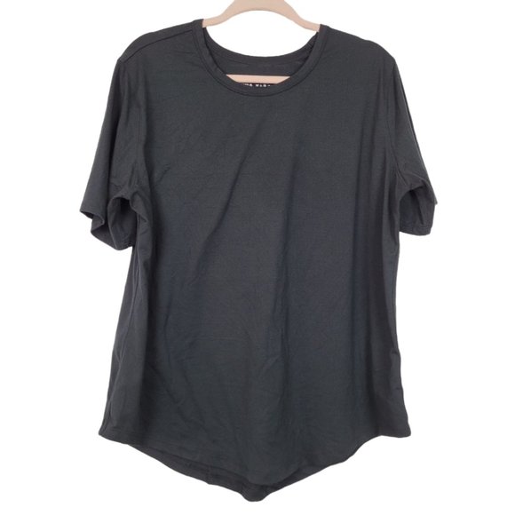 ZYIA Tops - ZYIA Active Go To Black Short Sleeve Tee XXXL